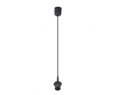 Brilliant AG 93327/06 Cable éléctrifié pour Suspension E27 60W 0.8m, Plastique, 60 W, Noir
