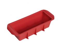 Kaiser 2300681139 Moule Ã Cake Flexo 30cm, Silicone, Rouge, 28 x 28 x 18 cm