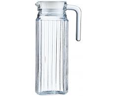 Arcoroc Quadro Frigo Pichet avec un couvercle 110cl, 1 Pichet