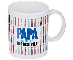 Mopec G400.3.5 Tasse en cÃ©ramique Motif PÃ¨re Sei Beau et impossible Porcelaine