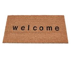 Gardman 82918Â Ã Coir Solide foir Paillasson Welcome Paillasson en Coco Coir, Brown, 45Â x 75Â x 2Â cm