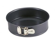 Patisse 2923 Moule à Manqué/Charnière Antiadhésif Acier Revêtu Gris Anthracite 22 cm