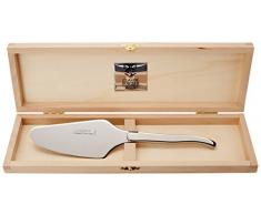 Laguiole Claude Dozorme 2.60.046.91 Coffret Pelle à Tarte Manche Inox