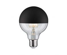 Paulmann 28676 Ampoule LED Ã filament G95 6 W Noir mat 2700 K IntensitÃ© variable E27