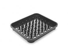 Addis Ãgouttoir à Vaisselle avec piquets de séchage, W33.5 X manÅuvre Facile, Noir, 38 x 33.5 x 5 cm