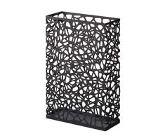 Yamazaki Nest Pied de Parasol, Acier, Noir, Large