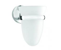 Croydex Hampstead Verre Ã dent et porte-verre Chrome