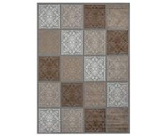 Vallila Falco Tapis Design en Viscose Marron 140 x 200 cm Art dÃ©co 200 x 140 cm