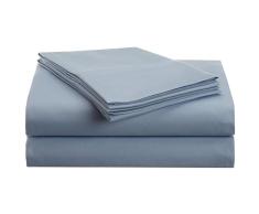 Superior 1500Â Series Massif Poche Profonde Super Doux et rÃ©sistant Ã Rides, Parure de lit 100% Microfibre brossÃ©, Bleu Clair, 2, 3Â piÃ¨ces