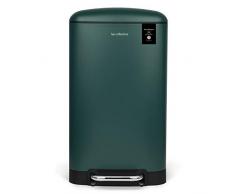 Poubelle de Cuisine Ã pÃ©dale Acier inoxydable Les Collectors nÂ°701 CapacitÃ© 30 L, Compacte, Pratique, Sceau intÃ©rieur amovible, Design Ã©lÃ©gant Finition Mat, RÃ©sistante, Fermeture couvercle silencieuse