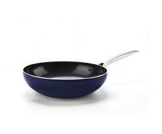 Blue Diamond CC002393-001 Wok AntiadhÃ©sif Aluminium 28 cm