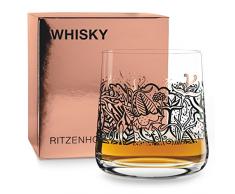RITZENHOFF 3540004 Verre Ã Whisky Noir CuivrÃ©