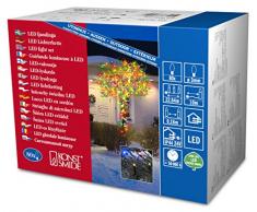 Konstsmide 3611-500 Guirlande 80 Micro LED Multicolores + Câble Noir 24 V