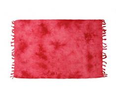 Soleil dOcre 402011 Tie and Dye Fouta Coton Rouge 180 x 140 cm