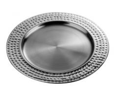 Premier Housewares Assiette de prÃ©sentation en Acier Inoxydable