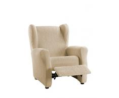 Martina Home Emilia Housse Fauteuil Relax, Tissu, Beige, 33Â x 8Â x 42Â cm
