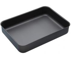Kitchen Craft MCCHA4NS Plat de Cuisson Aluminium, Noir, 28 x 18 x 18 cm