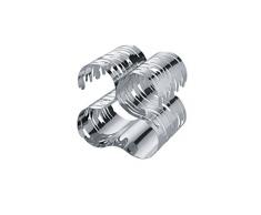 Alessi Bm03 Barkcellar Porte-Bouteilles en Acier Inoxydable 18/10 Brillant