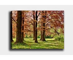 Bonamaison Peinture sur toile, multicolore, 50 x 70 cm - Conçu et fabriqué en Turquie