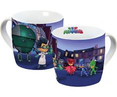 PJ MASKS 13602 Owlette Catboy Tasse en porcelaine Multicolore
