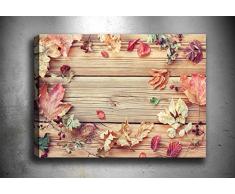 Bonamaison Peinture sur toile, multicolore, 50 x 70 cm