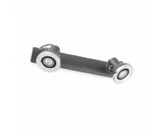 Faro Barcelona 40554 RING LED Lampe applique gris 2L