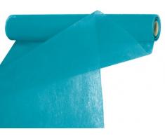 La DÃ©co de Lucie A120012 PampÃ©ro Chemin de Table PET Turquoise 1000 x 30 cm