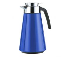 Emsa 513805 CONE Pichet isotherme, Aroma Diamond, Fermeture Quick Tip,1,5 L , laquÃ© bleu