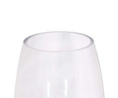 Aufora Vase en Verre Transparent, 34