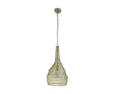 Eglo Colten Suspension en acier Champagne 60 W