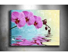 Bonamaison Peinture sur toile, multicolore, 50 x 70 cm - ConÃ§u et fabriquÃ© en Turquie