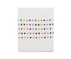 Essix - Drap Plat Venezia Percale de Coton Multicolore 240 x 300 cm