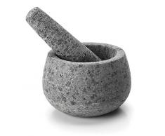 LACOR 60517 Mortier et Pilon, Granit, Gris, 12 cm