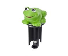 Wenko 21449100 Pluggy 3D Grenouille Bouchon de Lavabo Dimensions 6 x 6 x 13 cm