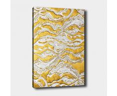 Bonamaison Peinture sur toile, multicolore, 50 x 70 cm - ConÃ§u et fabriquÃ© en Turquie