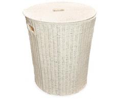 Opportunity 30SH12435180L Panier Ã Linge avec Lien Papier Blanc 46 cm