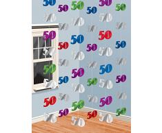 6 Guirlandes Verticales 50 ans