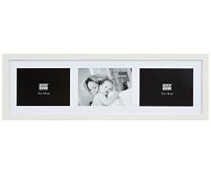 Deknudt Frames S66KC6 Cadre Photo pour 3 Photos Horizontal Blanc 13 x 18 cm