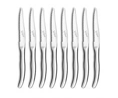Amefa 056100MBA1RT8 Virgule Ensemble de 8 couteaux steak