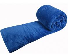 Couverture deluxe fourrure 450 - 100% polyester - OURSON - Lavande C8 - 240 x 260