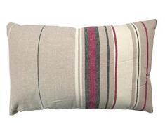 Soleil docre 547683 STRIPES Coussin Coton Taupe 50 x 32 cm