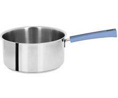 Cristel - C16MBL - Casserole inox 16cm - Collection Mutine