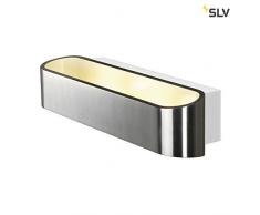 SLV - ASSO LED 300 applique oval alu brossÃ© 2x 5W LED 3000K - 151275