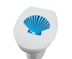 Wenko 18644100 Sticker DÃ©cor Abattant Coquillage