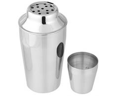 Fackelmann 49500 Shaker à Cocktail 400ml en INOX Acier Inoxydable, Argent, 19 x 7 x 7 cm