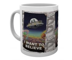 GB Eye, Rick et Morty, I Want to Believe, Tasse