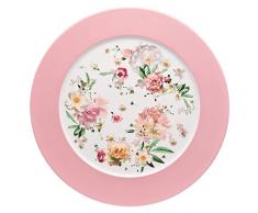 Rosenthal 10450-407165-10263 Assiette de PrÃ©sentation 33 cm, Porcelaine, Rose, 34,3 x 33,4 x 3 cm