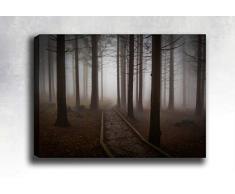 Bonamaison Peinture sur toile, multicolore, 40 x 60 cm - ConÃ§u et fabriquÃ© en Turquie