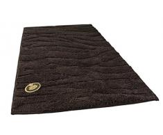 Gözze 1034-72-070120 Tapis de Bain éponge Brun 70 x 120 cm