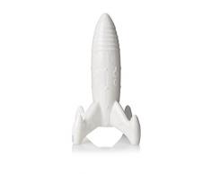 SelettiÂ âÂ My vaisseau spatial souvenirs, Porcelaine, Blanc, 13,5Â x 13,5Â x 27Â cm